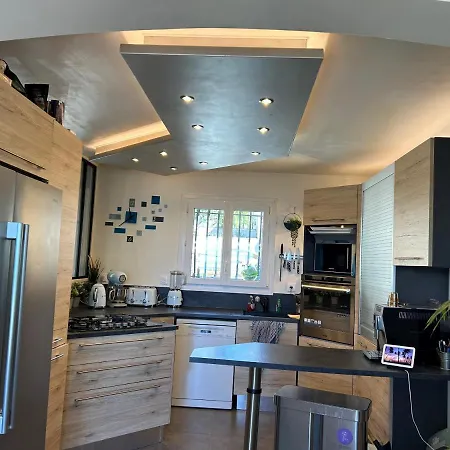 Maison Entierement Climatisee Vue D'exception Et Rade De Avec Piscine 8 Personnes فيلة مارسيليا