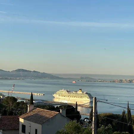 فيلة Maison Entierement Climatisee Vue D'exception Et Rade De Avec Piscine 8 Personnes مارسيليا