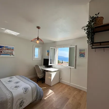 Maison Entierement Climatisee Vue D'exception Et Rade De Avec Piscine 8 Personnes فيلة مارسيليا
