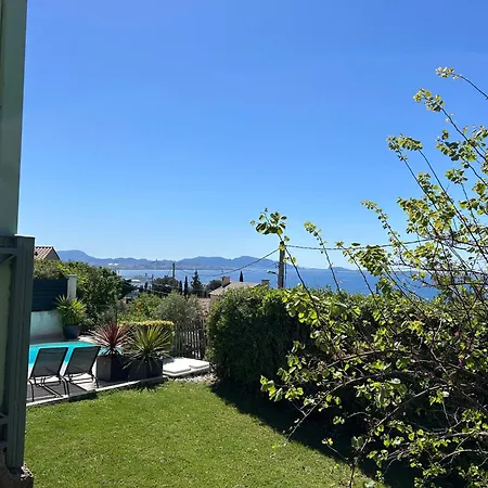 Maison Entierement Climatisee Vue D'exception Et Rade De Avec Piscine 8 Personnes